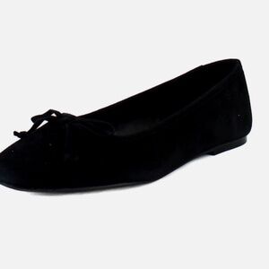 New in BOx Steve Madden Malinda Womens Flats Black Suede size 9.5